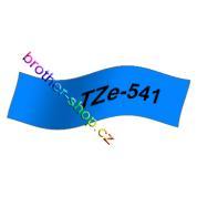 TZe-541 černá/modré páska originál BROTHER TZE541 ( TZ-541, TZ541 )