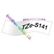 TZe-S141 černá/průsvitné páska originál BROTHER TZES141 ( TZ-S141, TZS141 )
