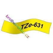 TZe-631 černá/žluté páska originál BROTHER TZE631 ( TZ-631, TZ631 )