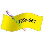 TZe-661 černá/žluté páska originál BROTHER TZE661 ( TZ-661, TZ661 )