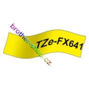 TZe-FX641 černá/žluté páska originál BROTHER TZEFX641 ( TZ-FX641, TZFX641 )